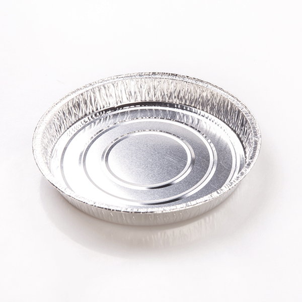Round aluminum foil tray 600ml