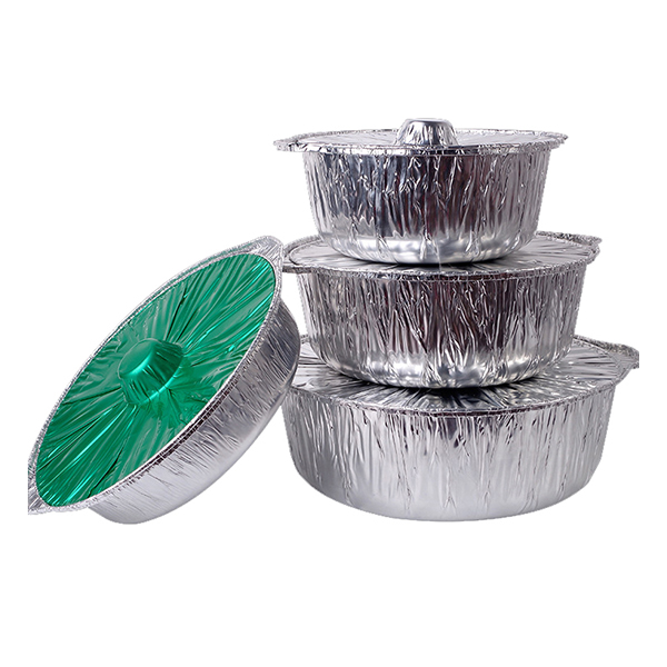 Customized aluminum foil pot 8000ml