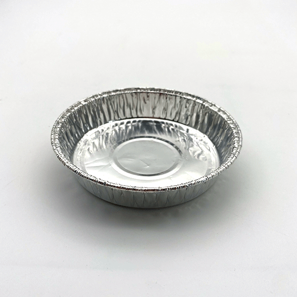 Round aluminum foil lunch box 100ml