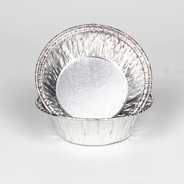 Round aluminum foil egg cup 60ml