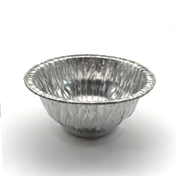 Round aluminum foil four inch half round bowl 260ml