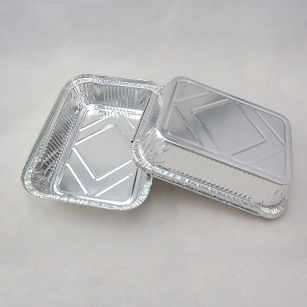 Rectangular aluminum foil box 1000ml