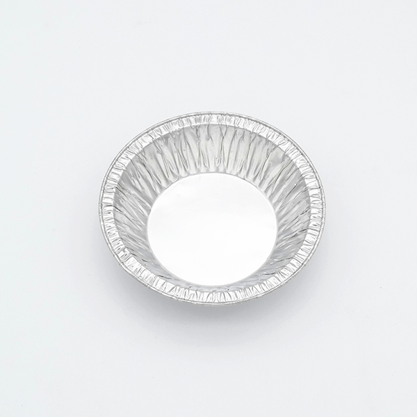 Round aluminum foil dinner plate 200ml