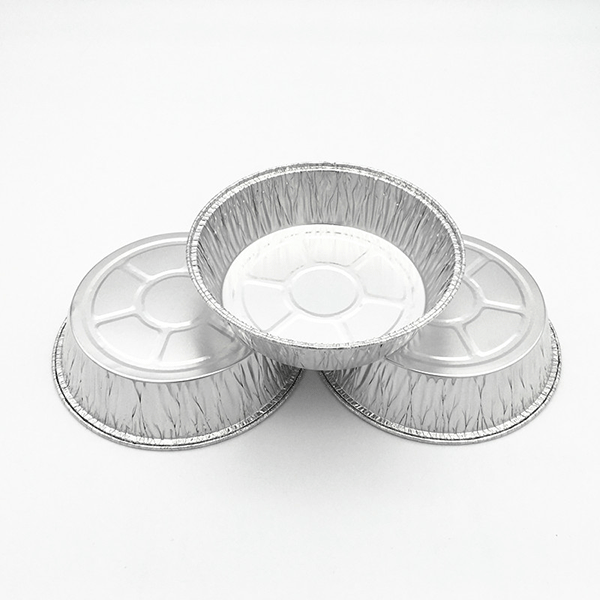 Round aluminum foil plate 420ml