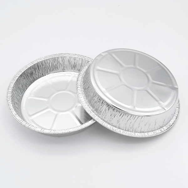 Circular aluminum foil tray 645ml