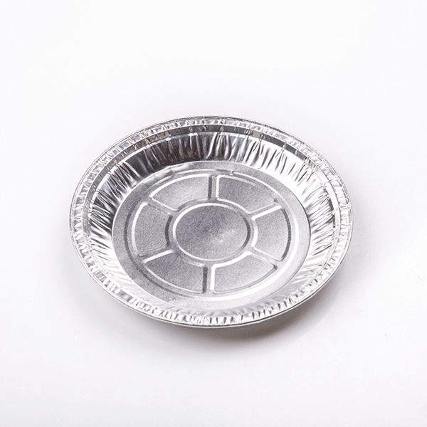 Round aluminum foil lunch box 360ml