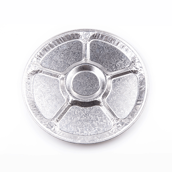 Circular aluminum foil dividing disc 500ml