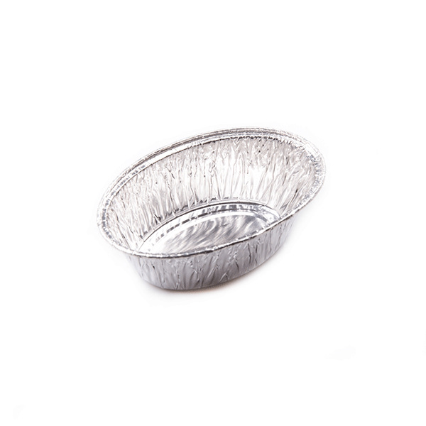 Oval aluminum foil egg cup 200ml