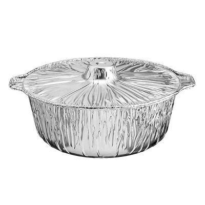 Cooking resistant aluminum foil pot 5300ml